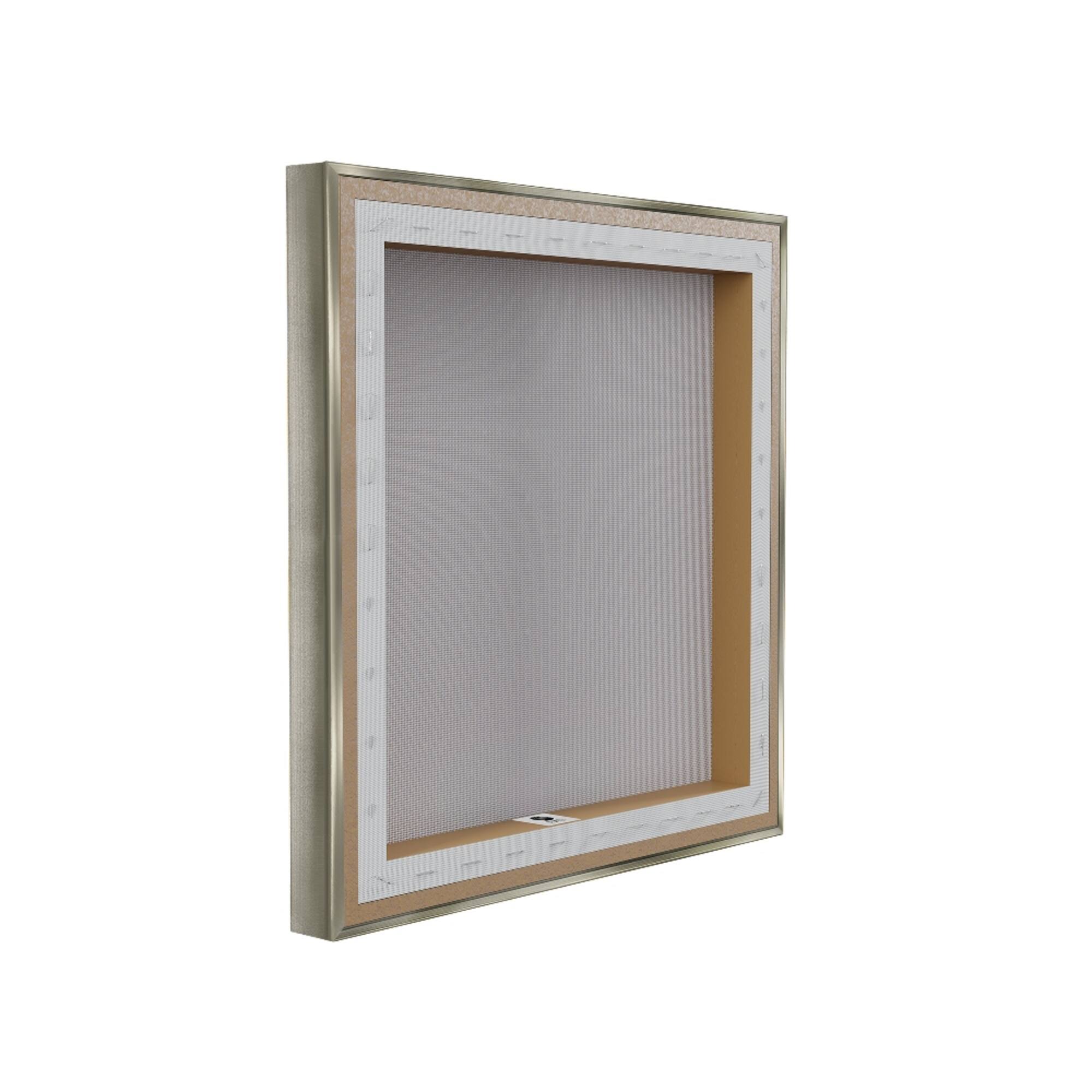 Stupell Industries Hello Autumn Pattern Floater Framed Wall Art